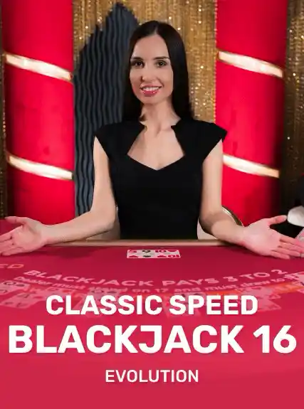 Classic Speed Blackjack 16 game tile