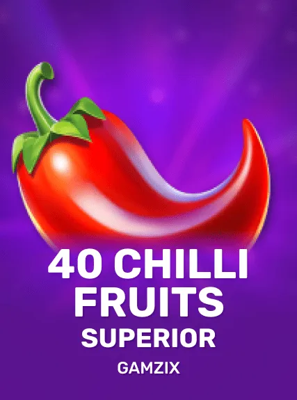 40 Chilli Fruits Superior game tile