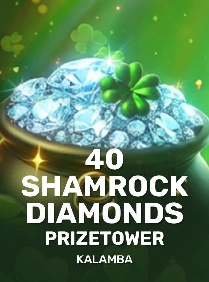 40 Shamrock Diamonds PrizeTower game tile